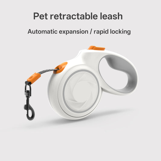Hot selling towing rope for pets, dog automatic telescopic towing device, cat outdoor towing rope, dog walking rope