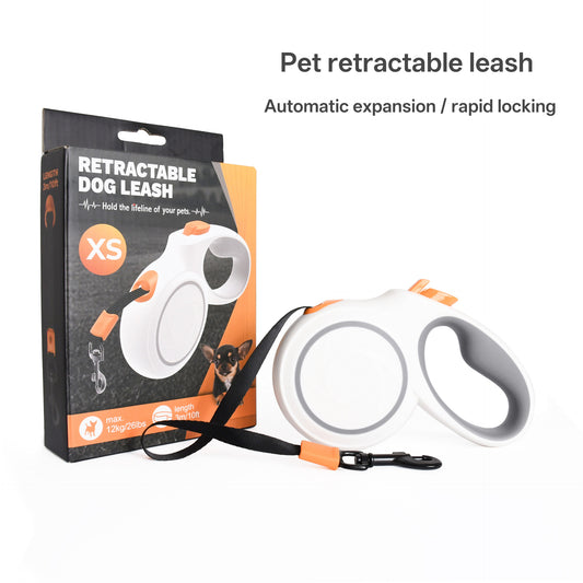 Hot selling towing rope for pets, dog automatic telescopic towing device, cat outdoor towing rope, dog walking rope
