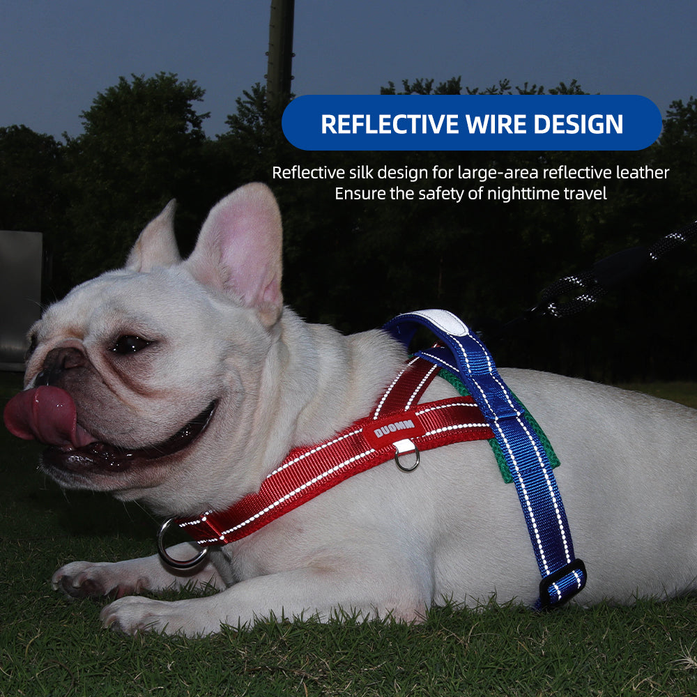 Dog Traction Rope, Pet Saddle, Chest Strap, Explosion proof Punch, Shiba Inu, Bichon, Puppy, Chest Back, Outdoor Pet Traction Rope