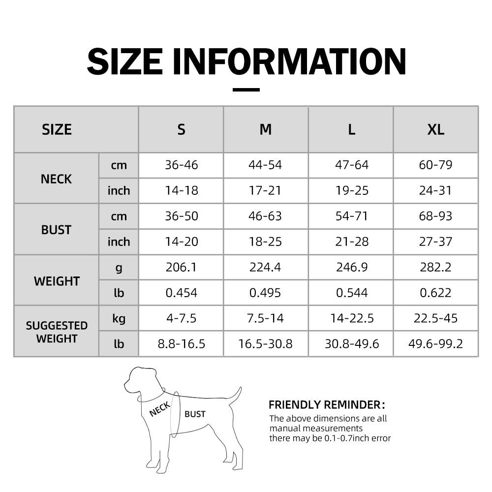 Buy one, get two free-Dog Chest and Back Outdoor Explosion proof Surge Prevention Break Free Dog Rope Big Dog Chest and Back Reflective Loss Prevention