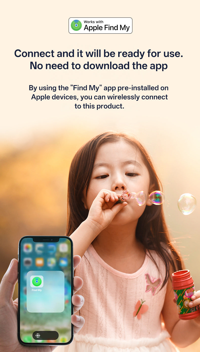 Global locator AirTag compatible with Apple FindMy children's pet Bluetooth anti loss device