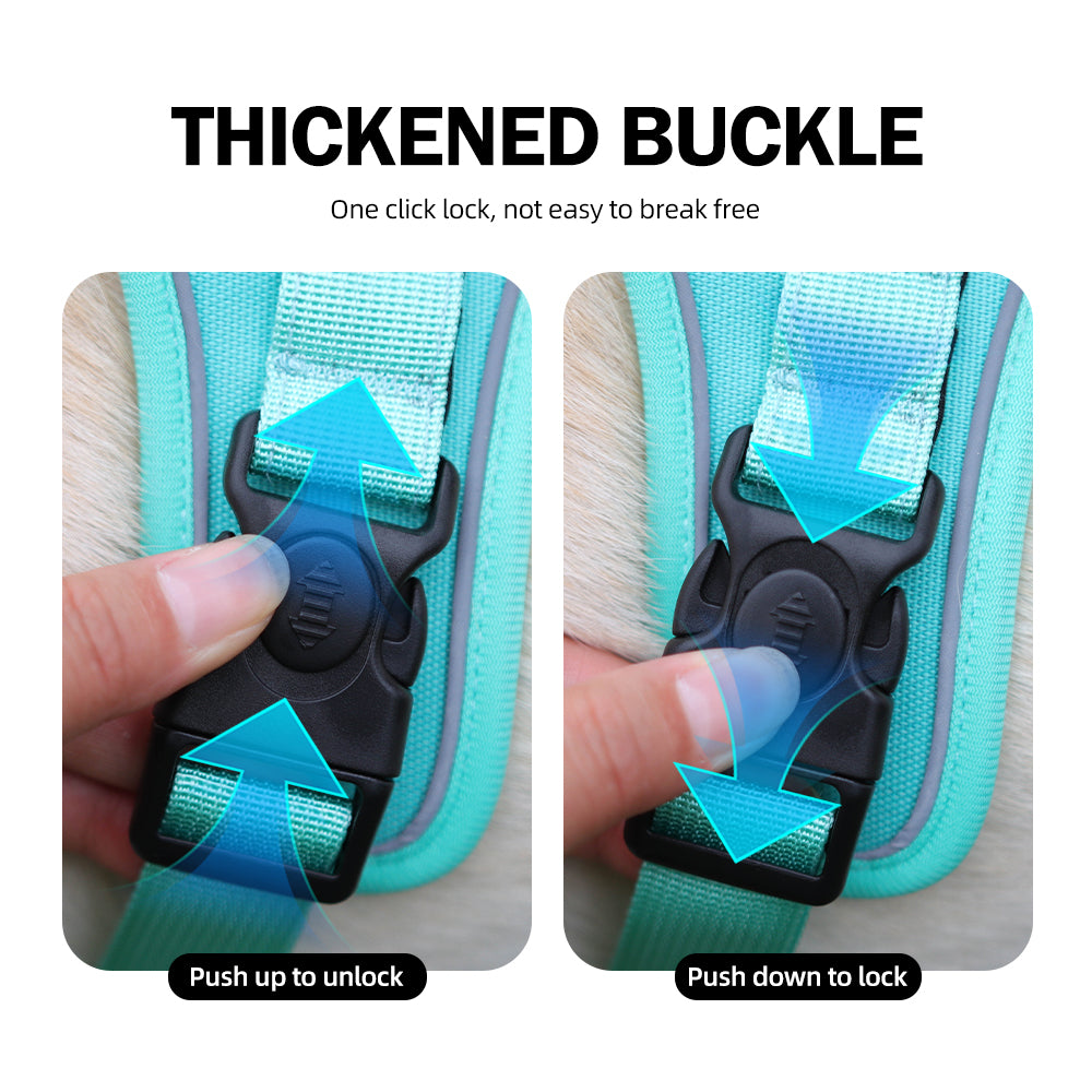 Buy one, get two free-Dog Chest and Back Outdoor Explosion proof Surge Prevention Break Free Dog Rope Big Dog Chest and Back Reflective Loss Prevention