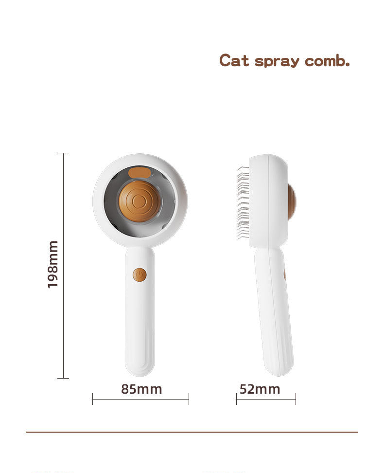 New pet spray hair comb antistatic hair removal brush cat dog cleaning beauty comb