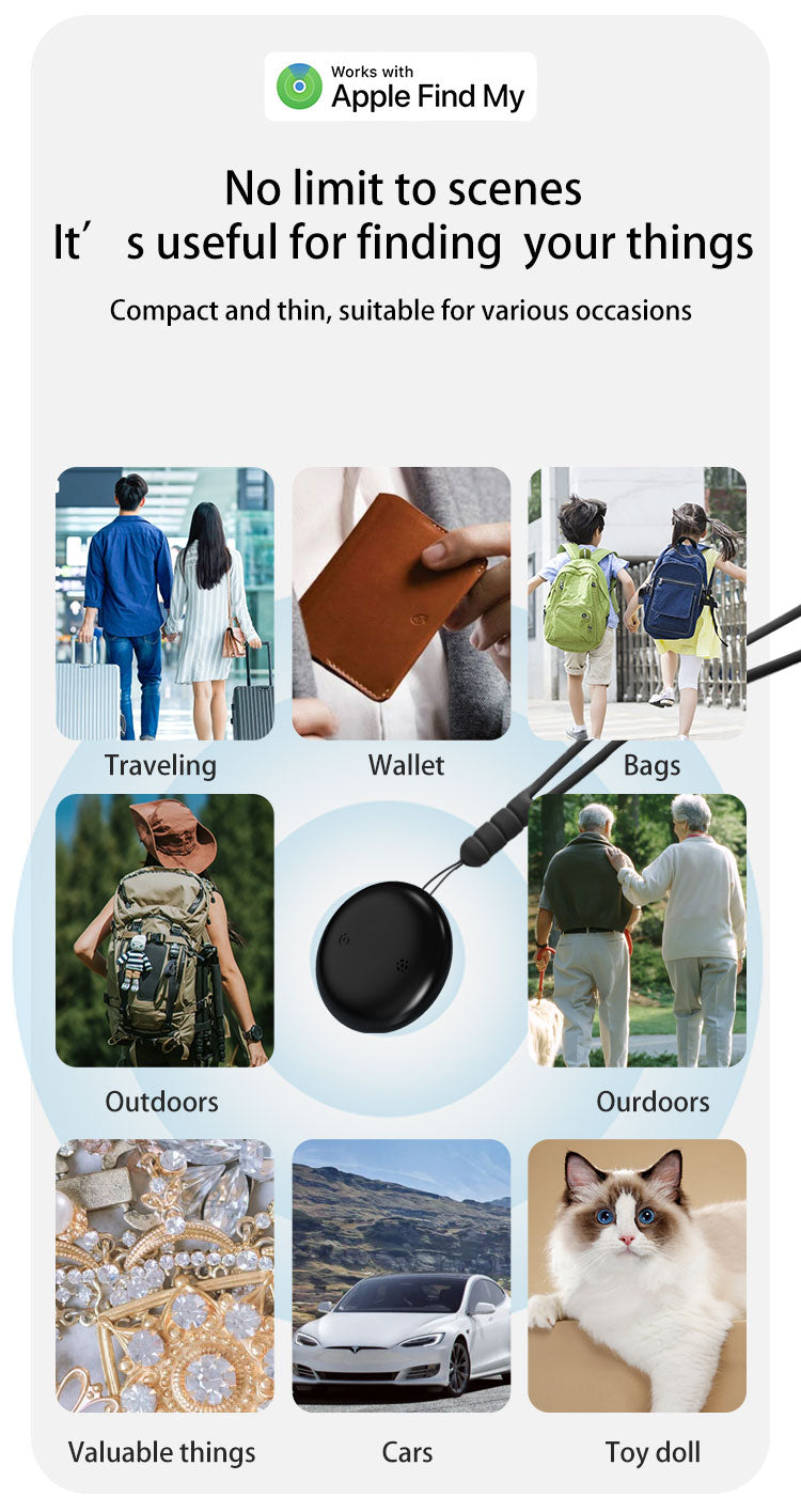 The same model as AirTag, suitable for finding anti-lost device iTag positioning tracker for the elderly, children, and pets to prevent them from getting lost
