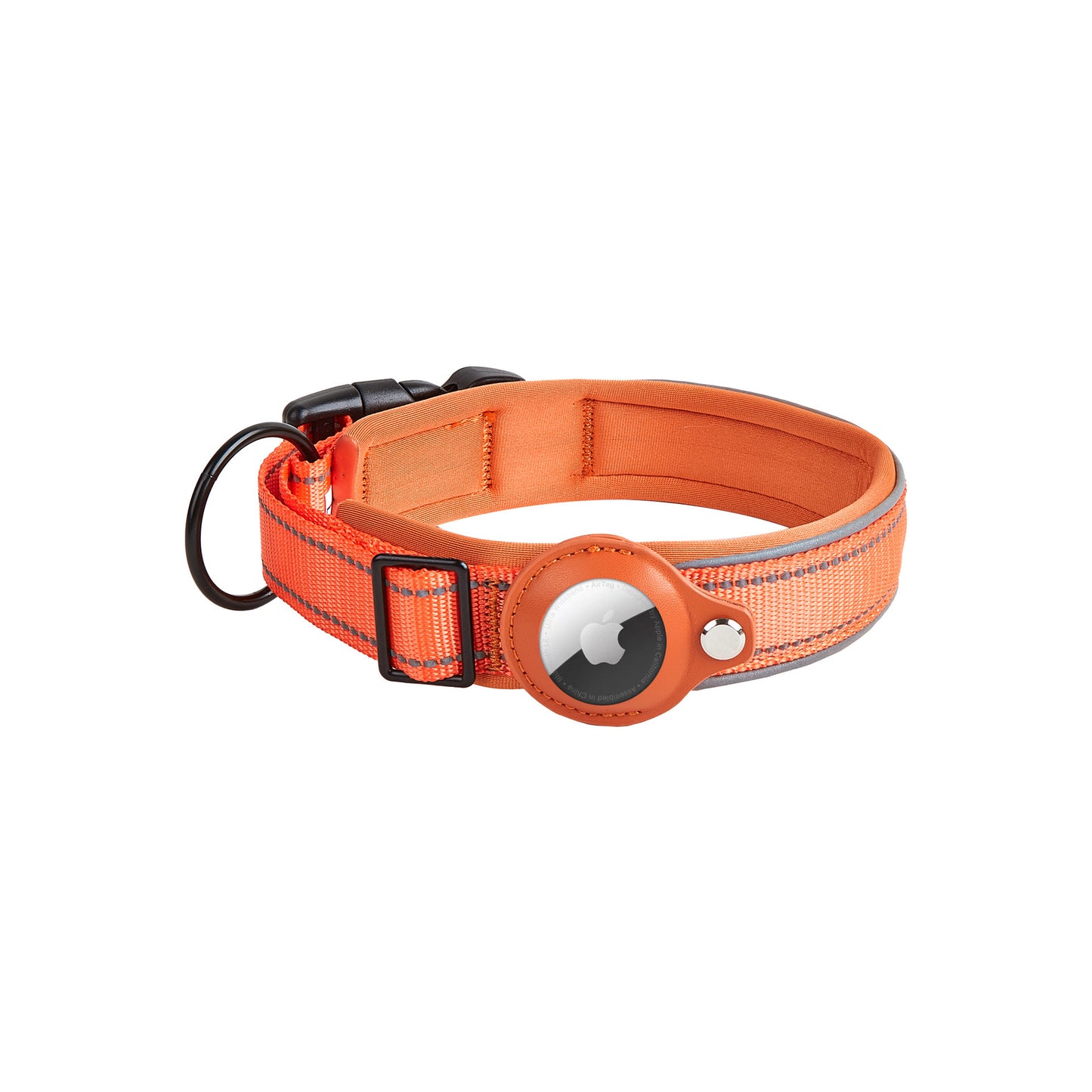 Pet positioning collar, compatible with airTag, anti loss, dog leash