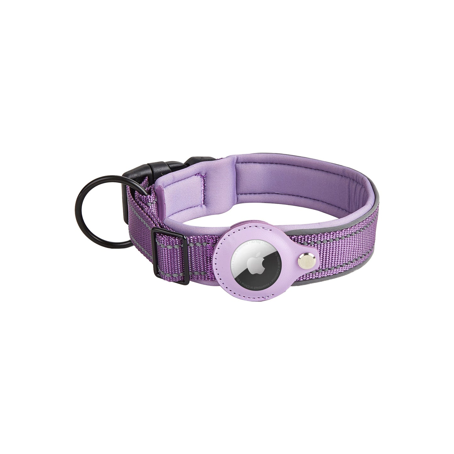 Pet positioning collar, compatible with airTag, anti loss, dog leash