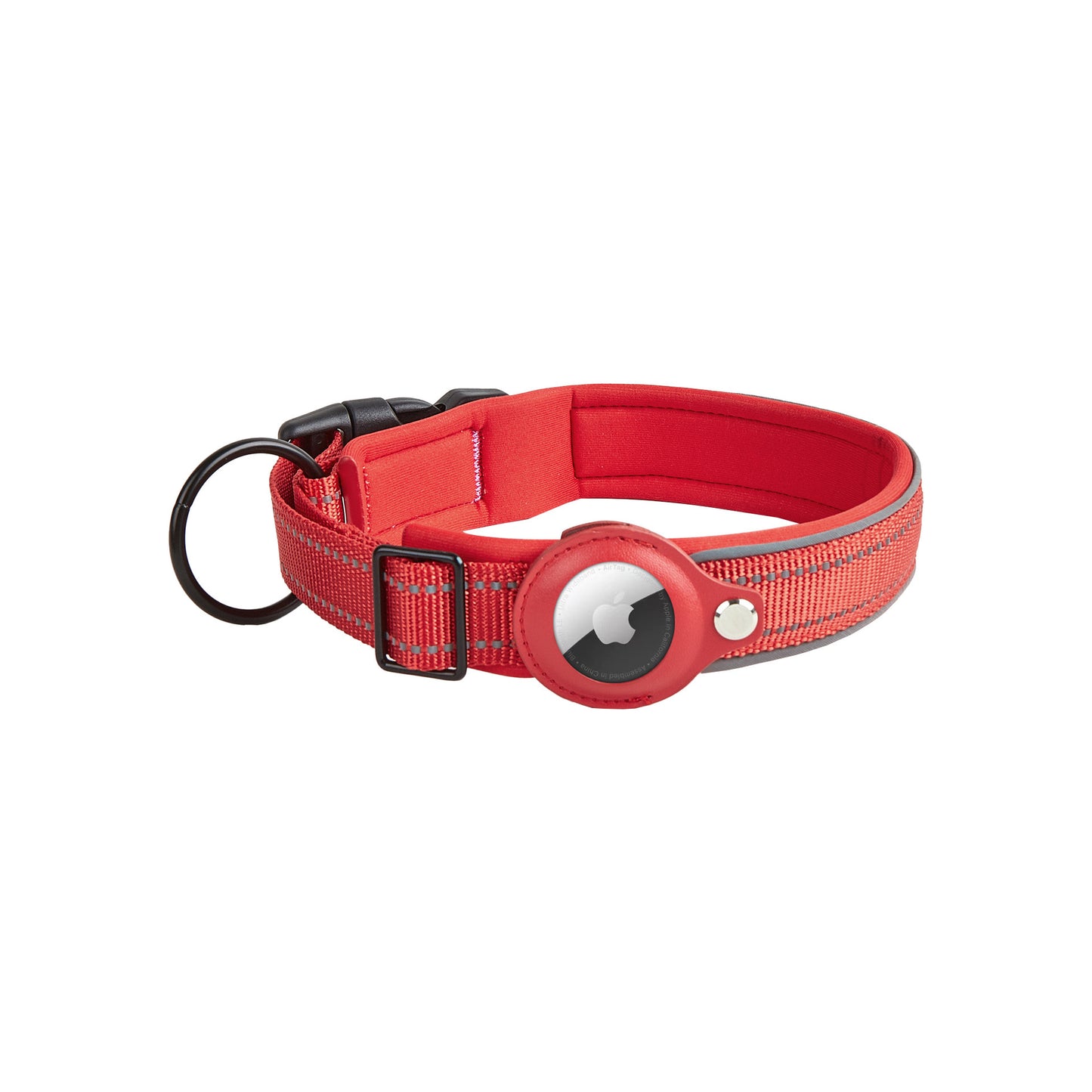 Pet positioning collar, compatible with airTag, anti loss, dog leash