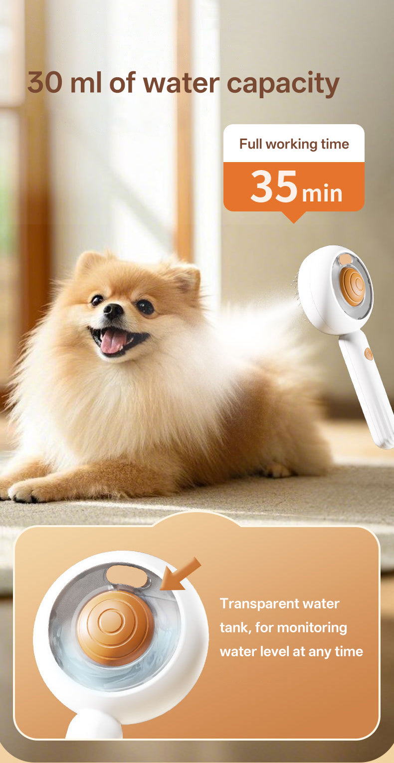 New pet spray hair comb antistatic hair removal brush cat dog cleaning beauty comb