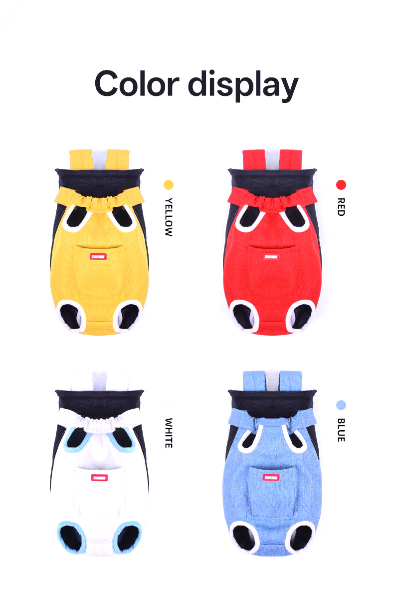 Portable pet outdoor bag, breathable cat bag with exposed pet backpack, comfortable dog backpack for outdoor activities, pet bag