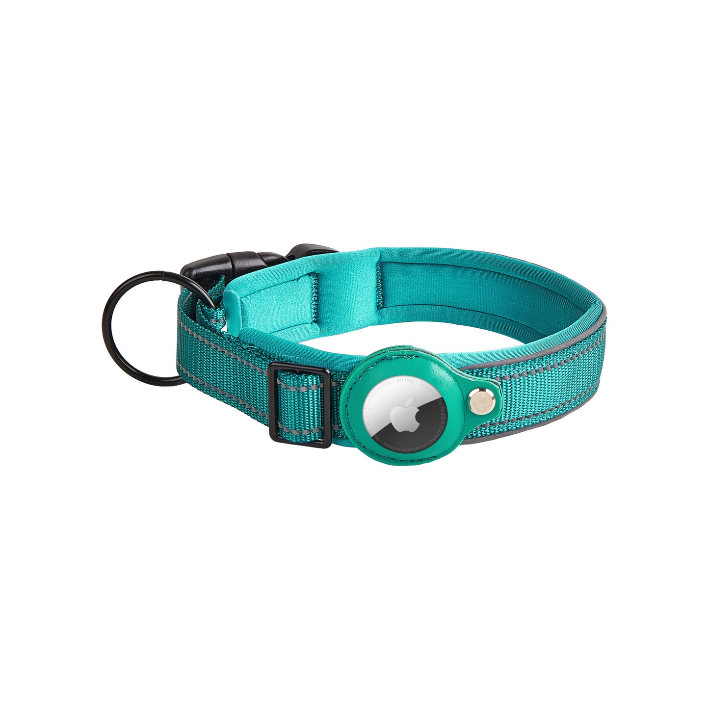 Pet positioning collar, compatible with airTag, anti loss, dog leash