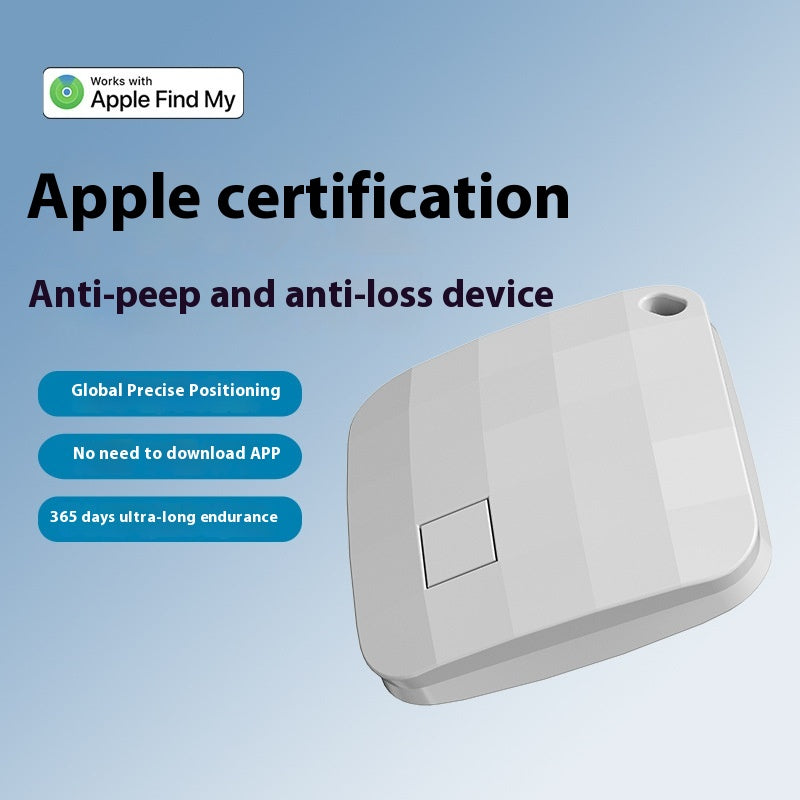 New Airtag Locator Compact Material Smooth Surface Pet Locator Elderly and Children Anti Loss Device