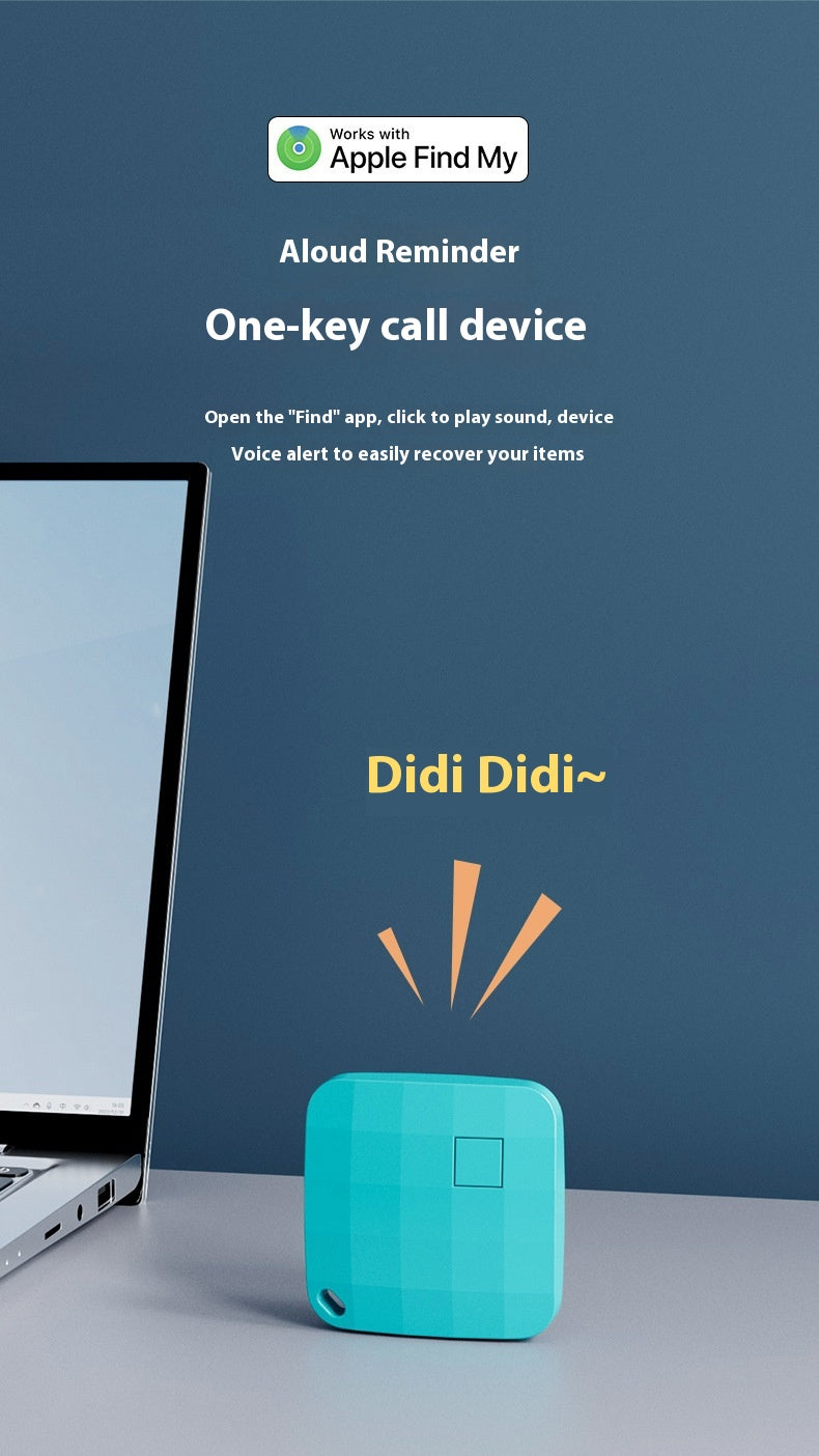 New Airtag Locator Compact Material Smooth Surface Pet Locator Elderly and Children Anti Loss Device