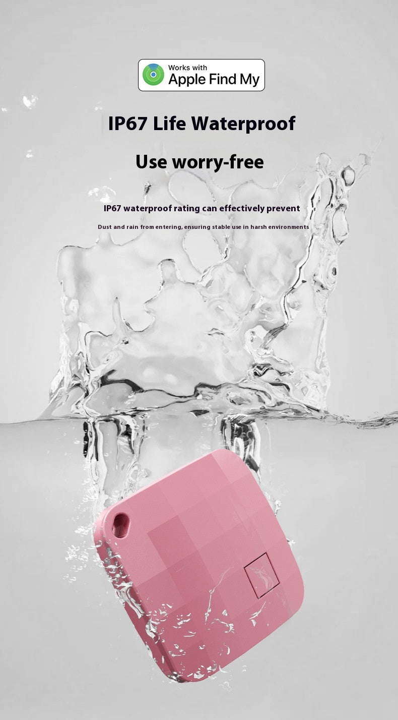 New Airtag Locator Compact Material Smooth Surface Pet Locator Elderly and Children Anti Loss Device